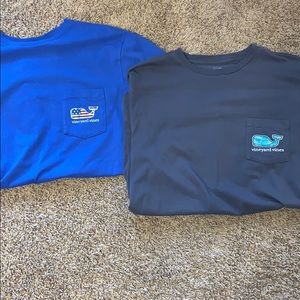 2 vineyard vines shirts